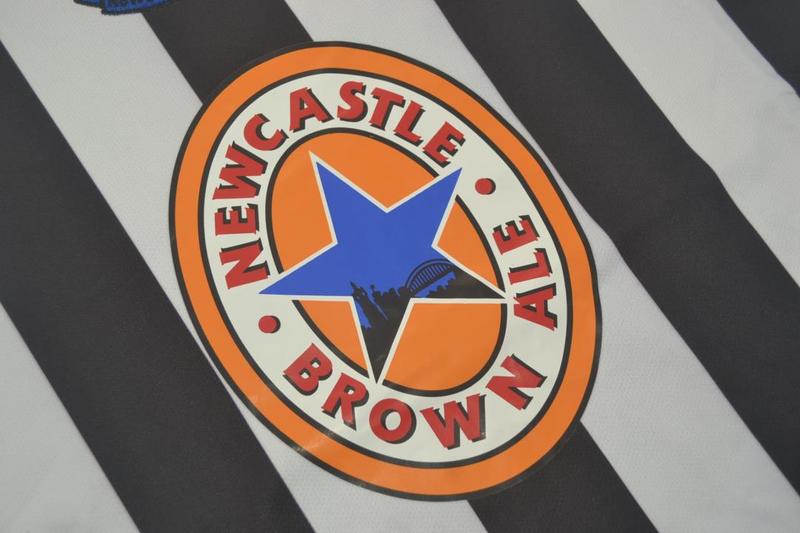 Newcastle United Soccer Jersey Home Retro Replica 1997/99