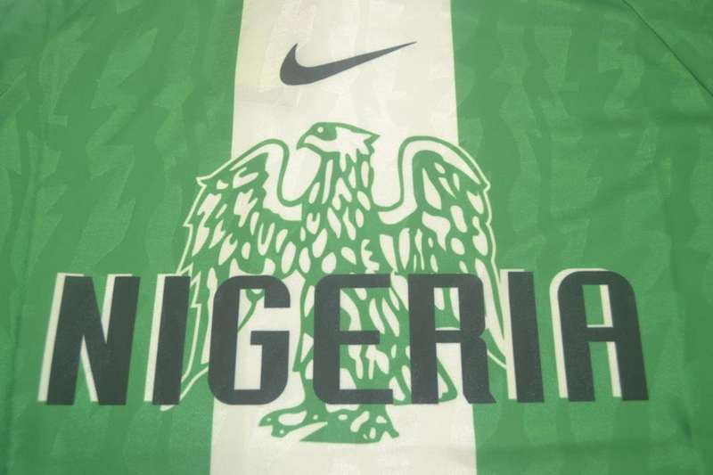Nigeria Soccer Jersey Home Retro Replica 1996