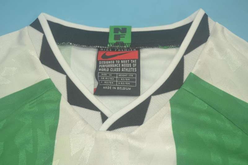 Nigeria Soccer Jersey Home Retro Replica 1996