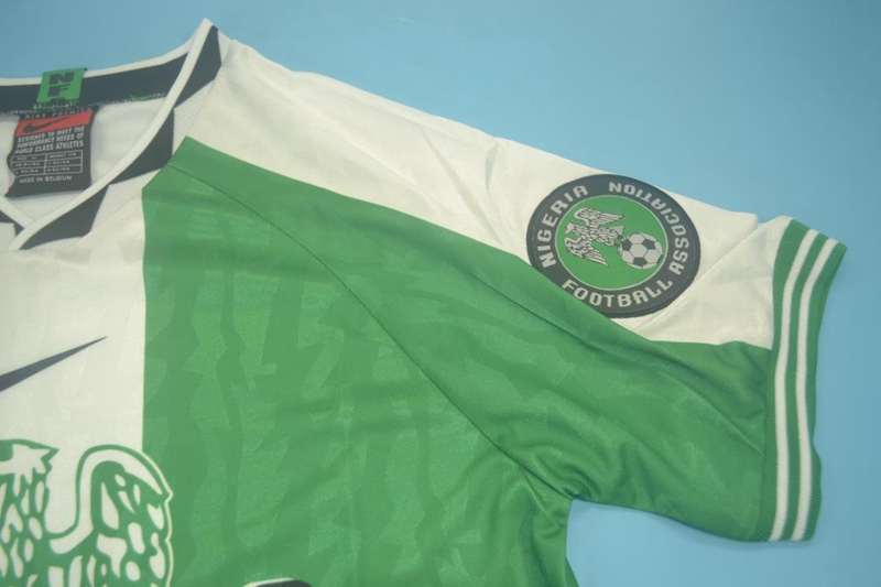 Nigeria Soccer Jersey Home Retro Replica 1996