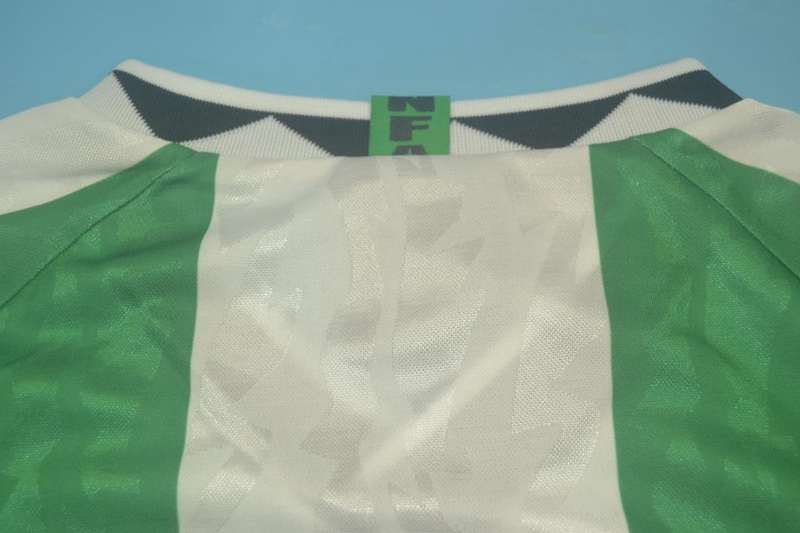 Nigeria Soccer Jersey Home Retro Replica 1996