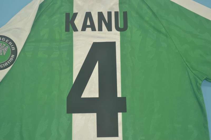 Nigeria Soccer Jersey Home Retro Replica 1996