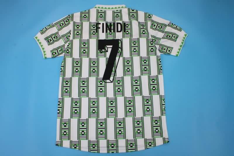 Nigeria Soccer Jersey Away Retro Replica 1993/94