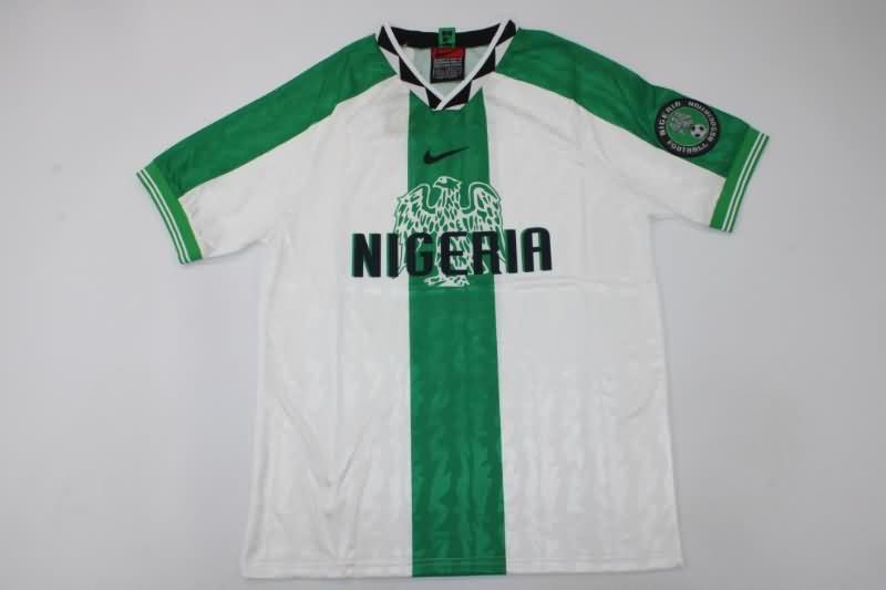 Nigeria Soccer Jersey Away Retro Replica 1996/98