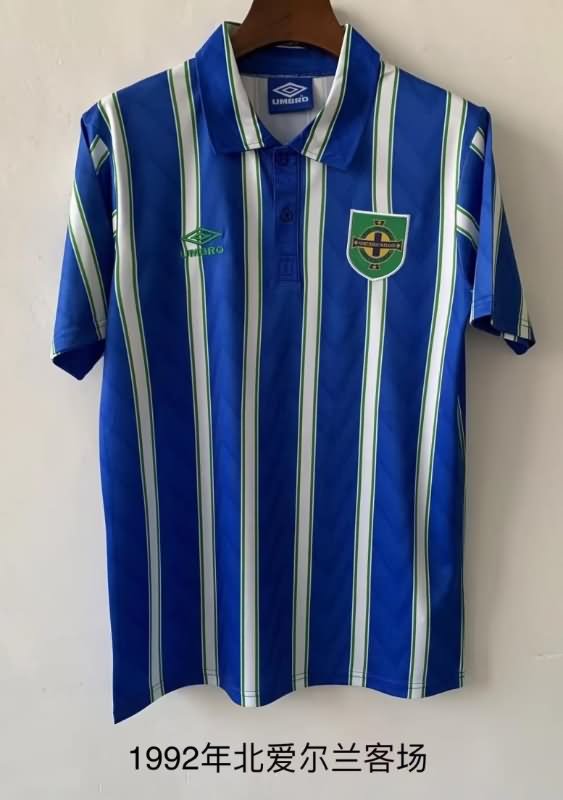 Northern Ireland Soccer Jersey Away Retro Replica 1992