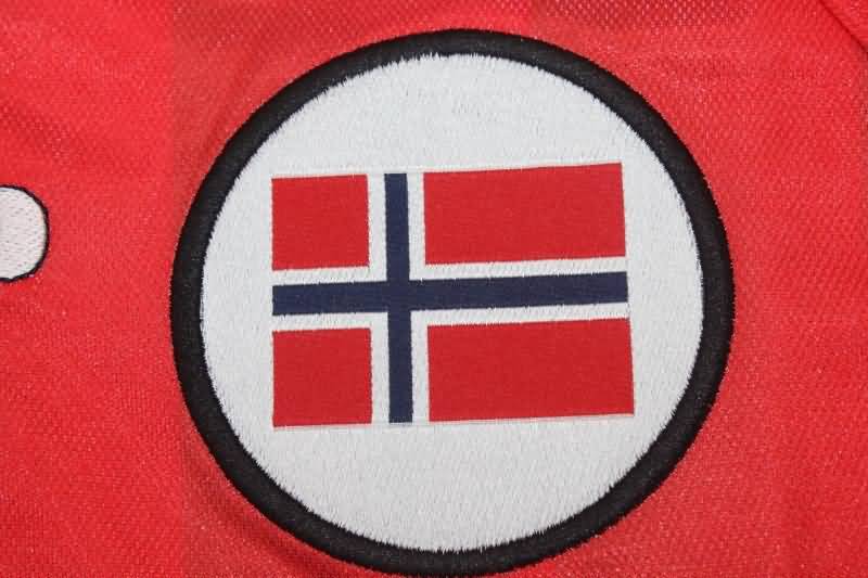 Norway Soccer Jersey Home Retro Replica 1998/99