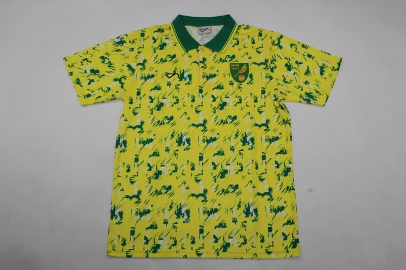 Norwich Soccer Jersey Home Retro Replica 1992/94