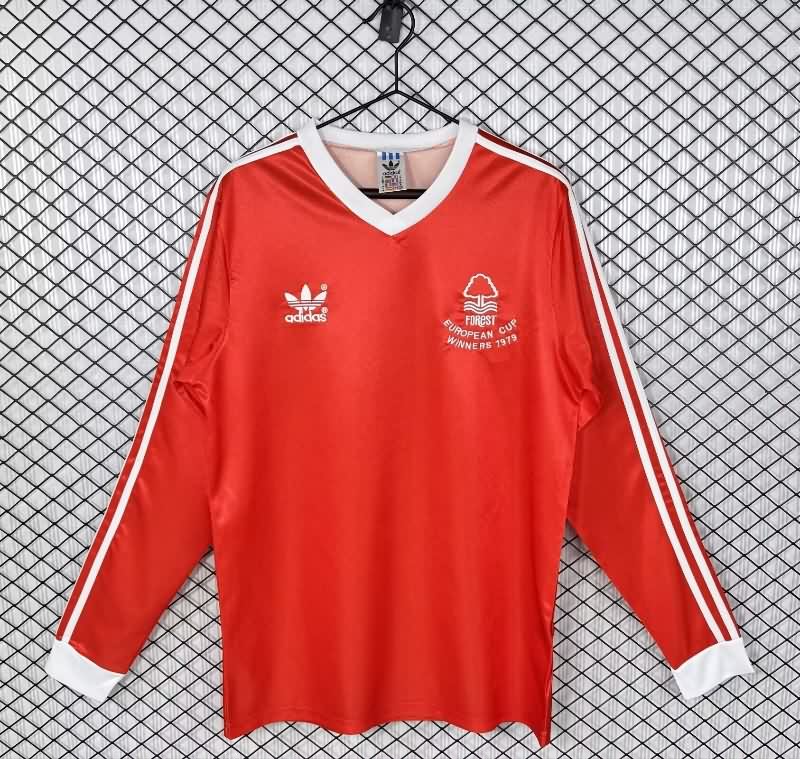 AAA Quality Nottingham Forest 1979 Home Retro Long Sleeve Soccer Jersey AAA Quality Nottingham Forest 1979 Home Retro Long Sleeve Soccer Jersey