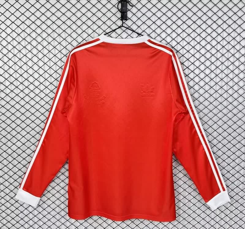 AAA Quality Nottingham Forest 1979 Home Retro Long Sleeve Soccer Jersey
