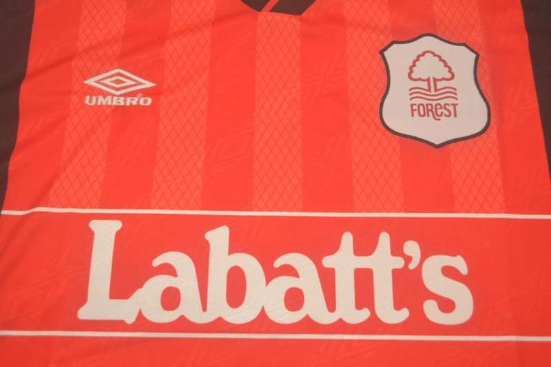 Nottingham Forest Soccer Jersey Home Retro Replica 1994/96