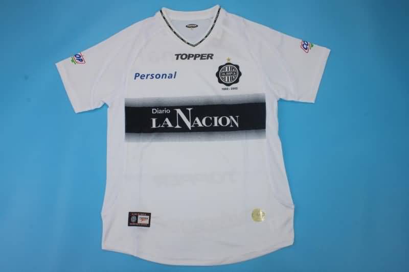 Olimpia Soccer Jersey Home Retro Replica 2002