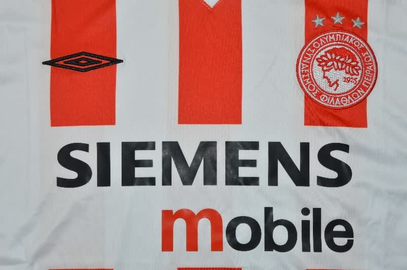 AAA Quality Olympiacos 2004/05 Home Retro Soccer Jersey
