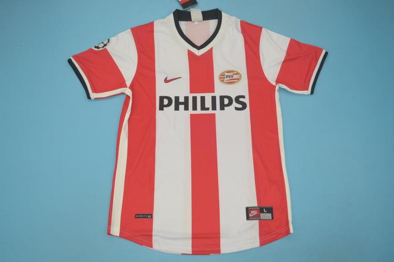 PSV Eindhoven Soccer Jersey Home Retro Replica 1998/99