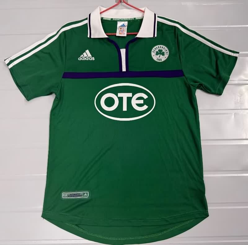 AAA Quality Panathinaikos 2000/01 Home Retro Soccer Jersey AAA Quality Panathinaikos 2000/01 Home Retro Soccer Jersey
