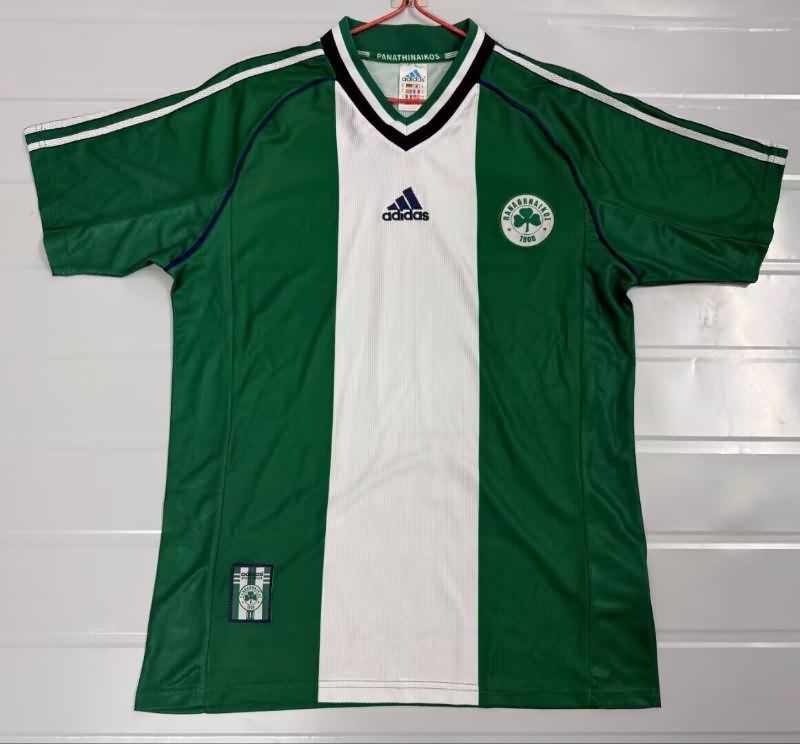 AAA Quality Panathinaikos 1998/99 Home Retro Soccer Jersey AAA Quality Panathinaikos 1998/99 Home Retro Soccer Jersey