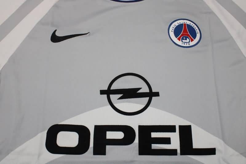 Paris St German Soccer Jersey Away Retro Replica 2001/02