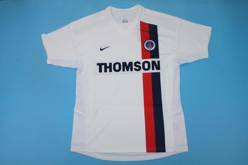 Paris St German Soccer Jersey Away Retro Replica 2002/03