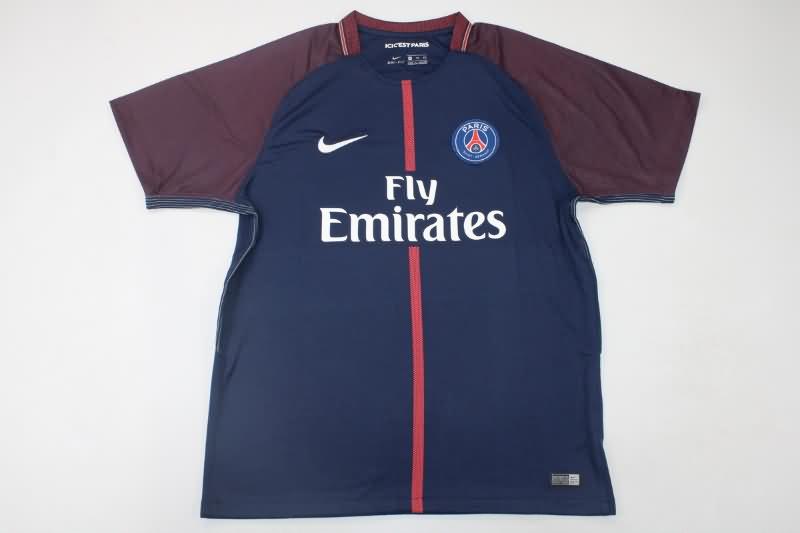 Paris St Germain Soccer Jersey Home Retro Replica 2017/18