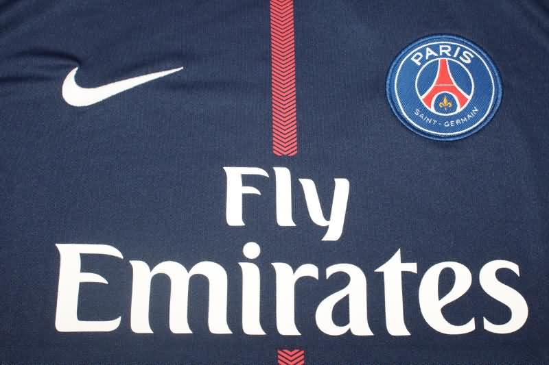 Paris St Germain Soccer Jersey Home Retro Replica 2017/18