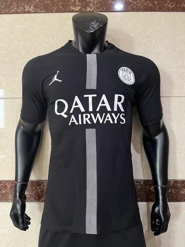 Paris St Germain Soccer Jersey AJ Black Retro (Player) 2018/19