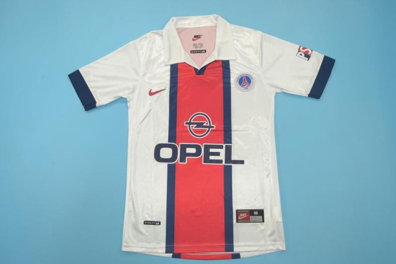 Paris St German Soccer Jersey Away Retro Replica 1997/1998