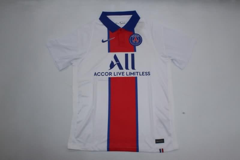 Paris St Germain Soccer Jersey Away Retro Replica 2020/21