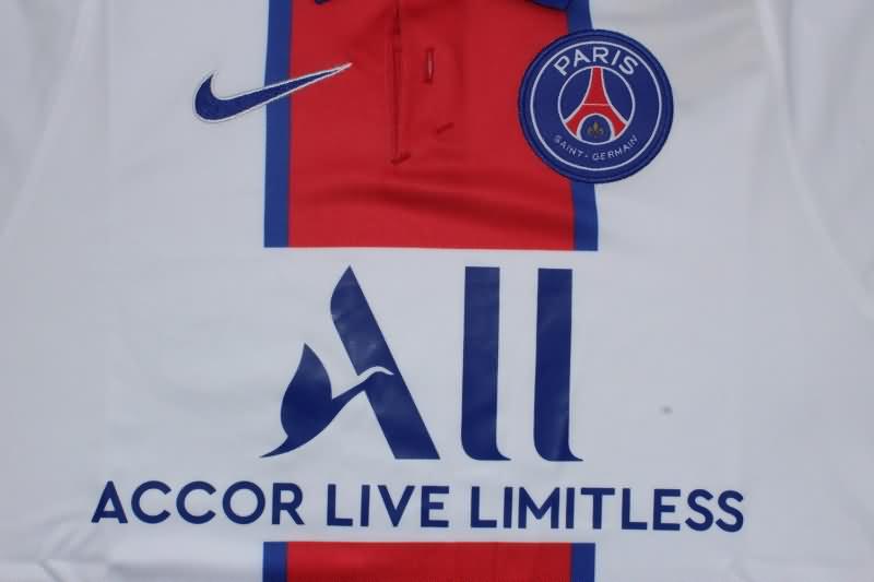 Paris St Germain Soccer Jersey Away Retro Replica 2020/21
