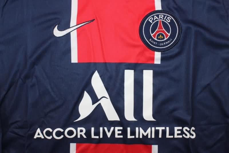 Paris St Germain Soccer Jersey Home Retro Replica 2020/21