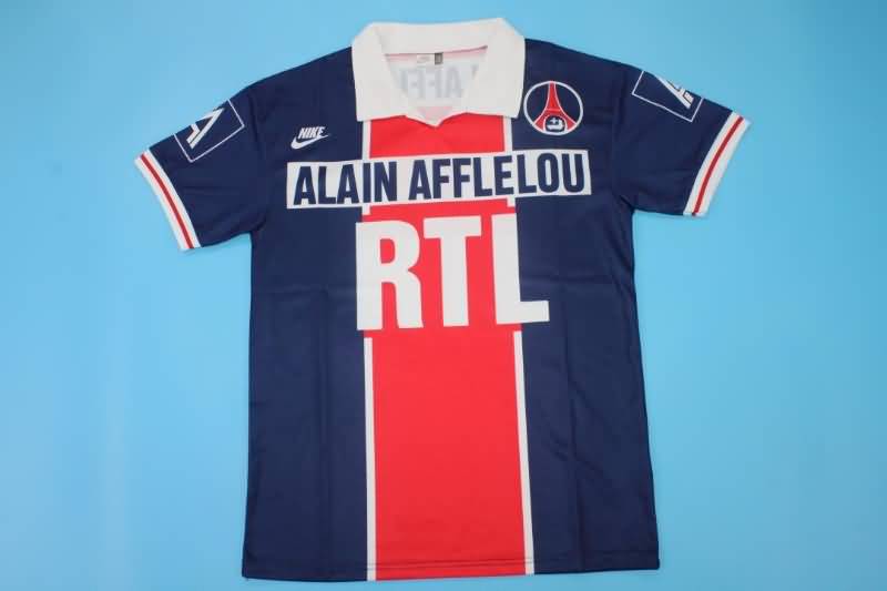 Paris St German Soccer Jersey Home Retro Replica 1990/1991