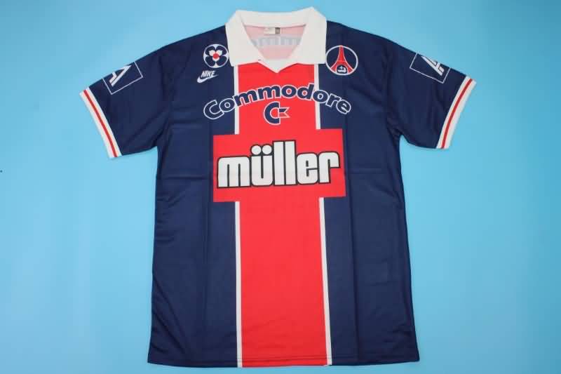 Paris St German Soccer Jersey Home Retro Replica 1991/1992