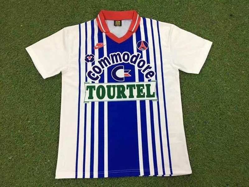 Paris St German Soccer Jersey Away Retro Replica 1992/1993