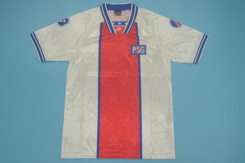 Paris St German Soccer Jersey Away Retro Replica 1994/1995