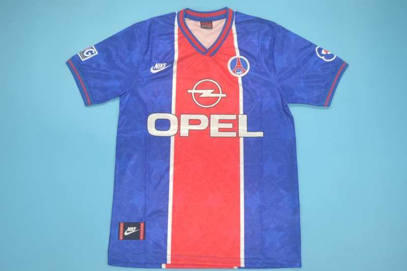 Paris St German Soccer Jersey Home Retro Replica 1995/1996