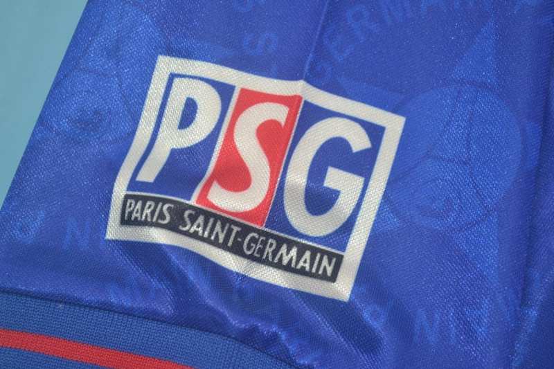 Paris St German Soccer Jersey Home Retro Replica 1995/1996