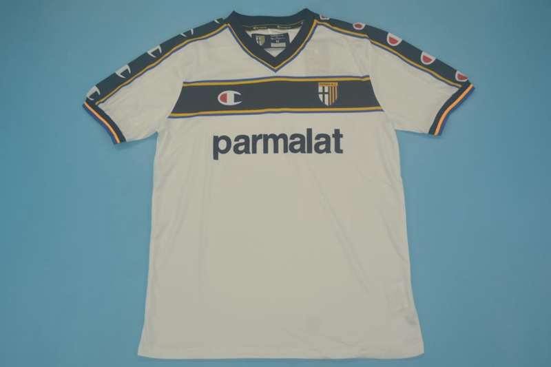 Parma Soccer Jersey Away Retro Replica 2002/03