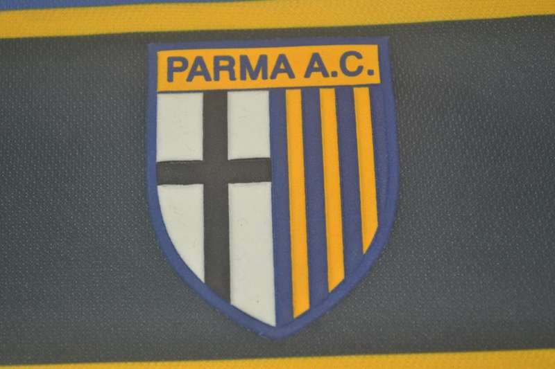 Parma Soccer Jersey Away Retro Replica 2002/03