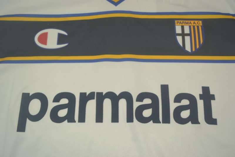 Parma Soccer Jersey Away Retro Replica 2002/03