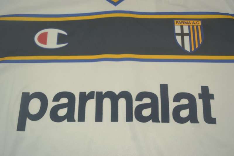 Parma Soccer Jersey Away Retro Replica 2002/03