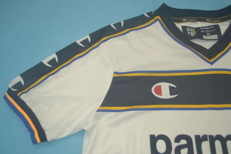 Parma Soccer Jersey Away Retro Replica 2002/03