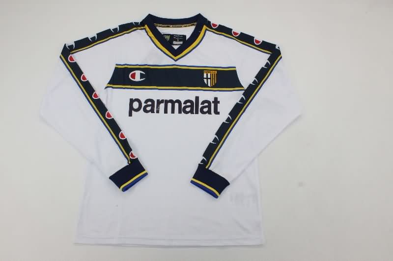 AAA Quality Parma 2002/03 Away Retro Long Sleeve Soccer Jersey