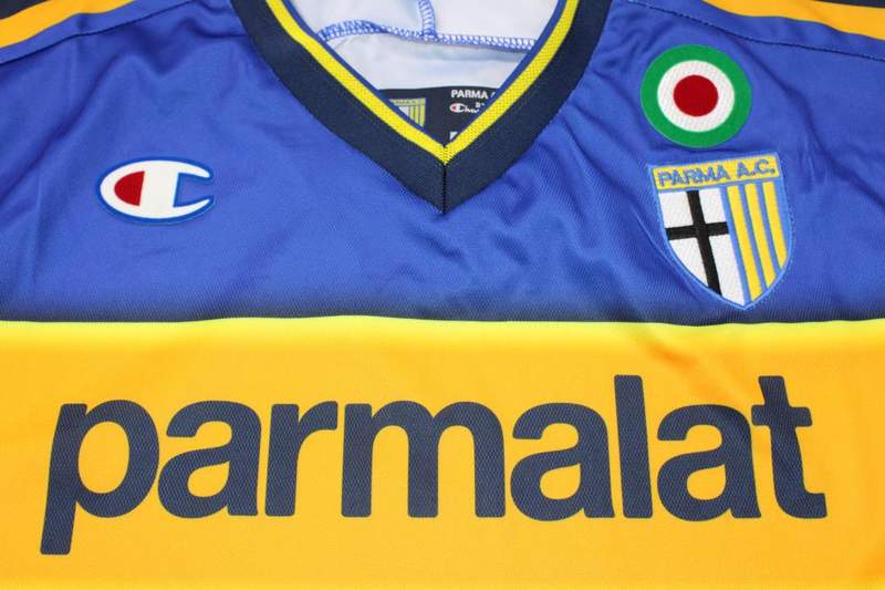 Parma Soccer Jersey Home Retro Replica 2002/03