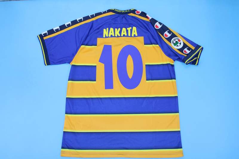 Parma Soccer Jersey Home Retro Replica 2002/03