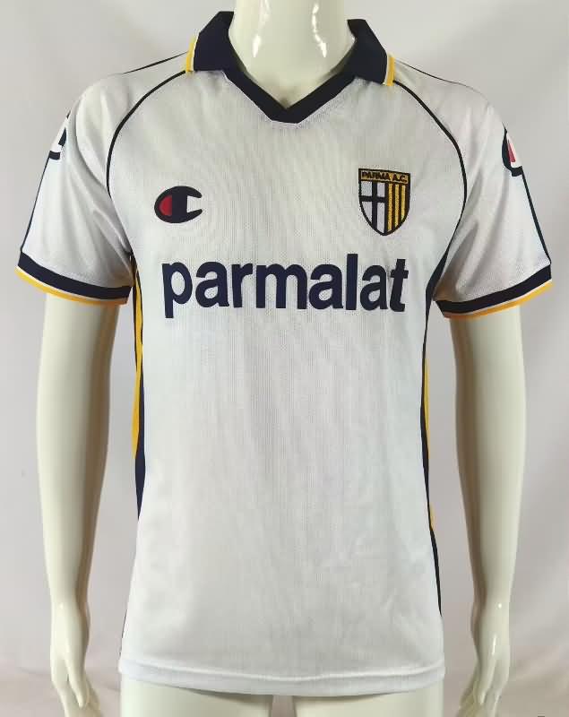 Parma Soccer Jersey Away Retro Replica 2003/04
