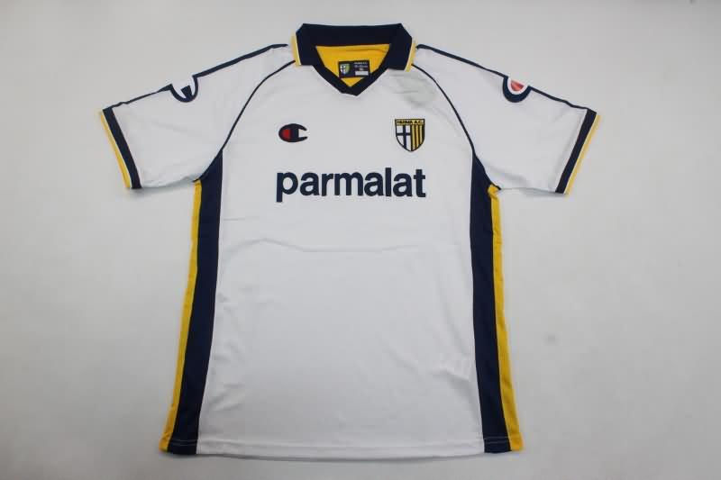 Parma Soccer Jersey Away Retro Replica 2003/04