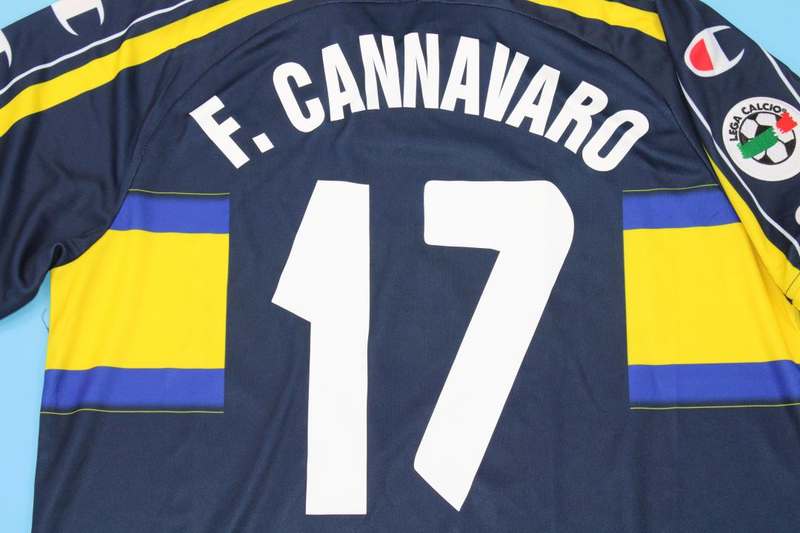 Parma Soccer Jersey Away Retro Replica 1999/00