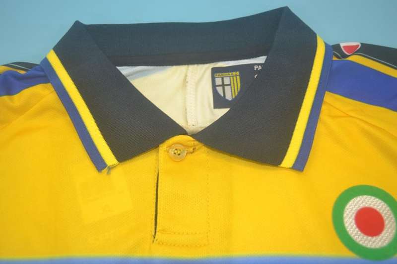 Parma Soccer Jersey Home Long Retro Replica 1999/00