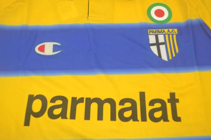 Parma Soccer Jersey Home Long Retro Replica 1999/00