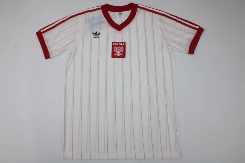 Poland Soccer Jersey Home Retro Replica 1982