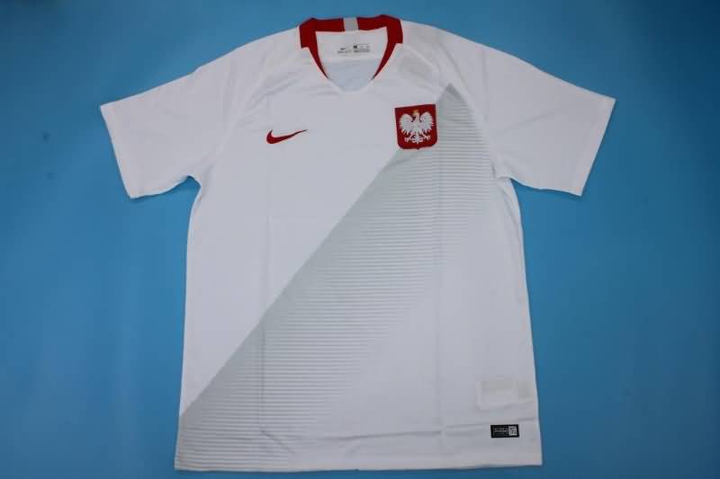 Poland Soccer Jersey Home Retro Replica 2018