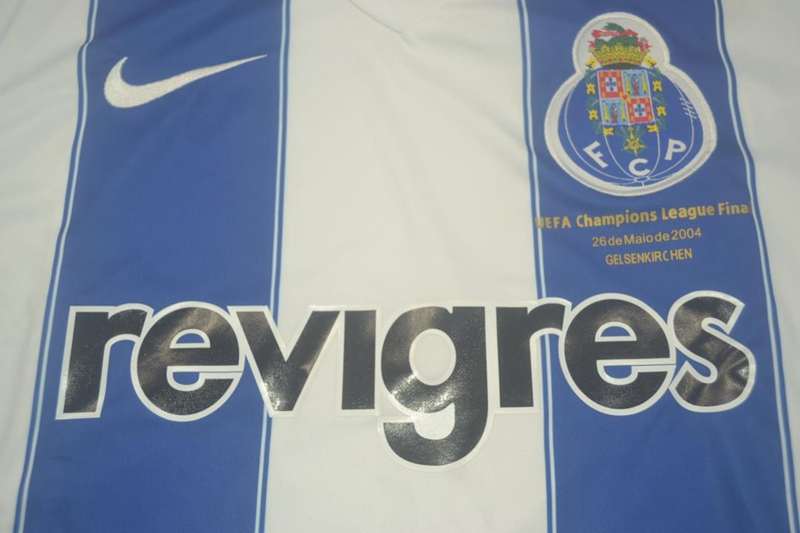 Porto Soccer Jersey Home Retro Replica 2003/04